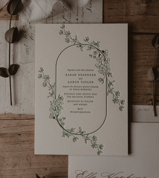 Wedding stationery banner - image 1