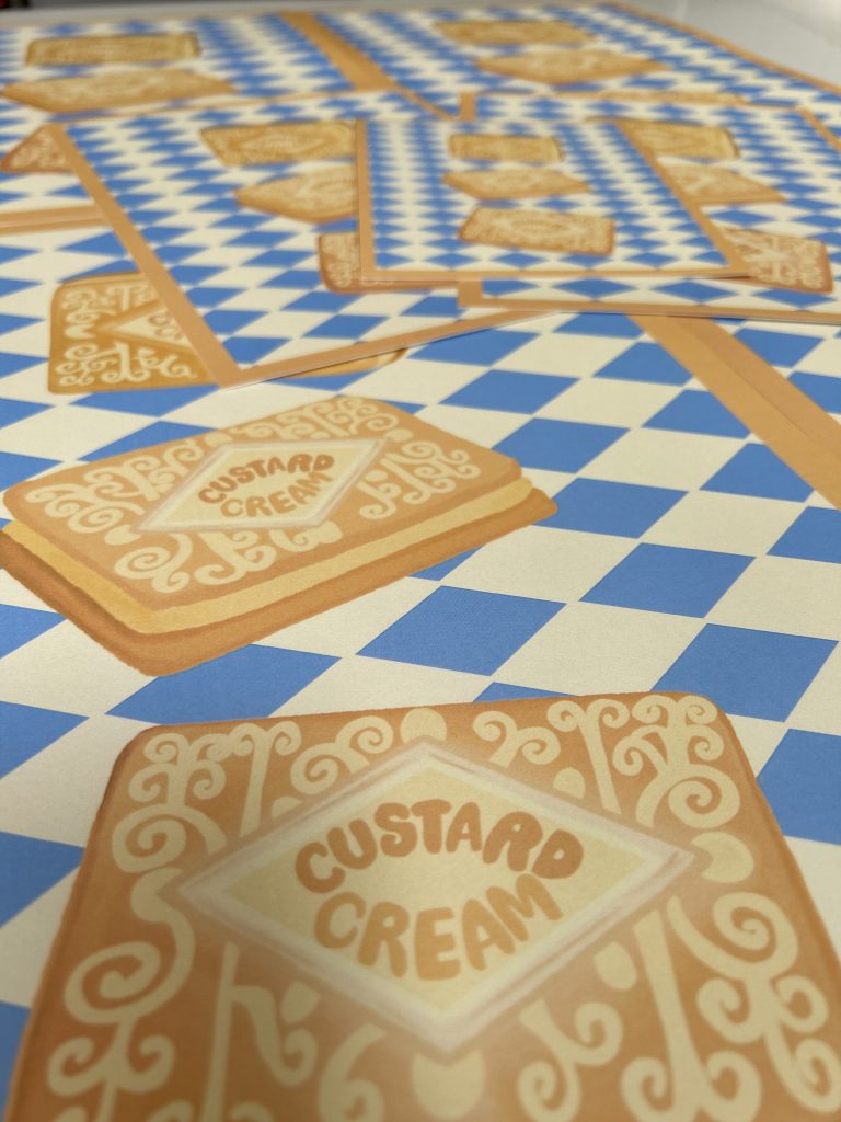 Custard Creams Print