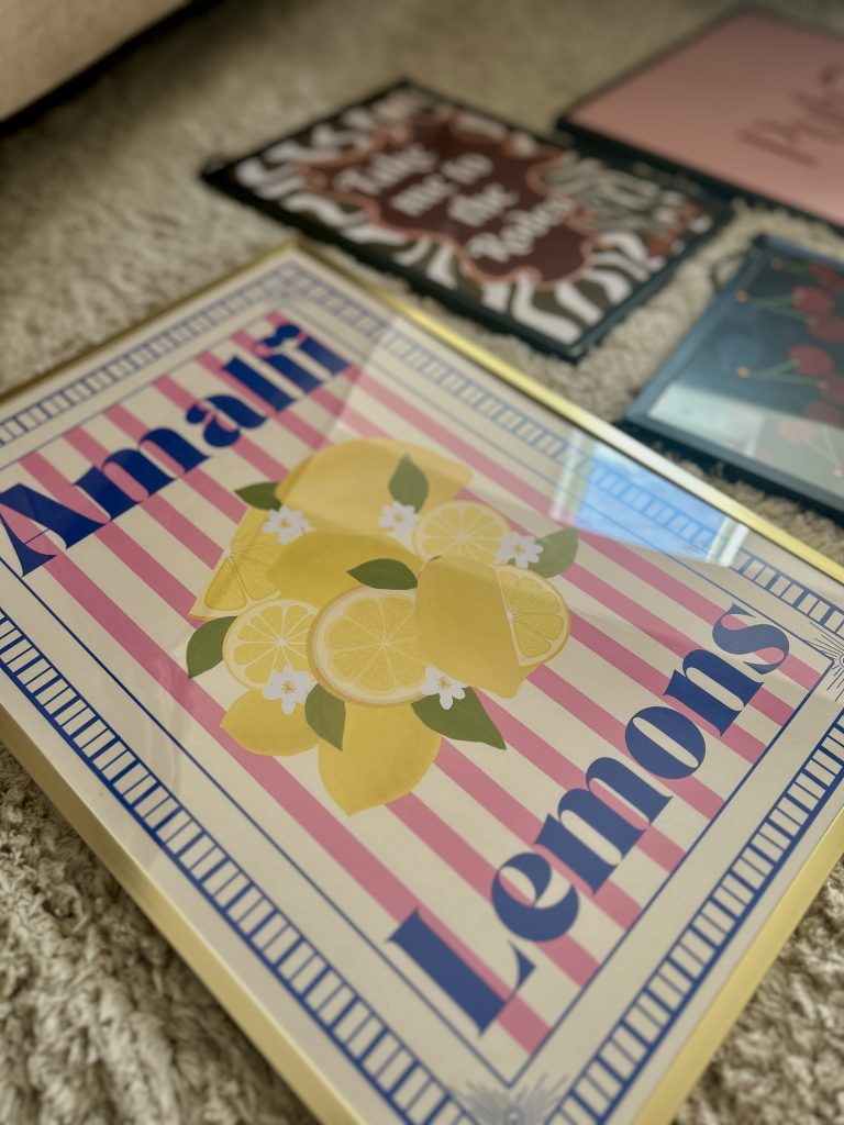 Amalfi lemons Print